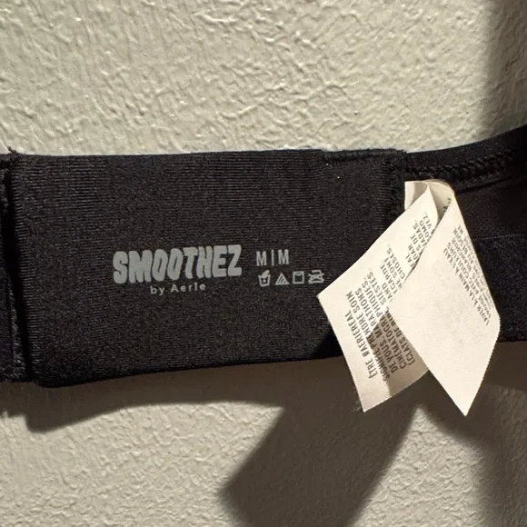 Smoothiez by Aerie Black Mesh Sheer See Through Unlined Wireless Bralette Bra - Picture 2 of 9